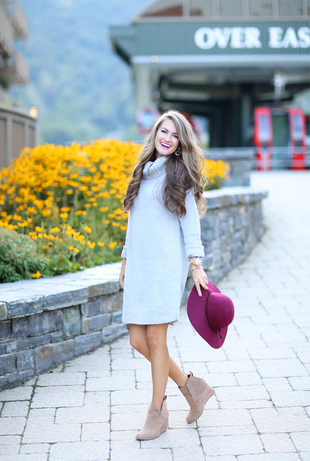 The Cutest Sweater Dress for $35 