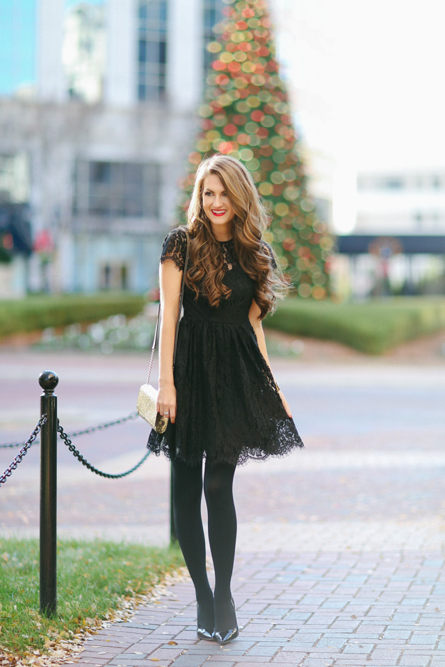 Little Black Party Dress… – Southern Curls & Pearls