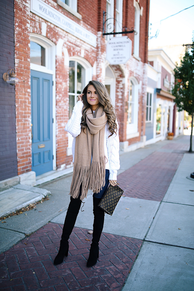 The “It” Scarf for Fall - Southern Curls & Pearls