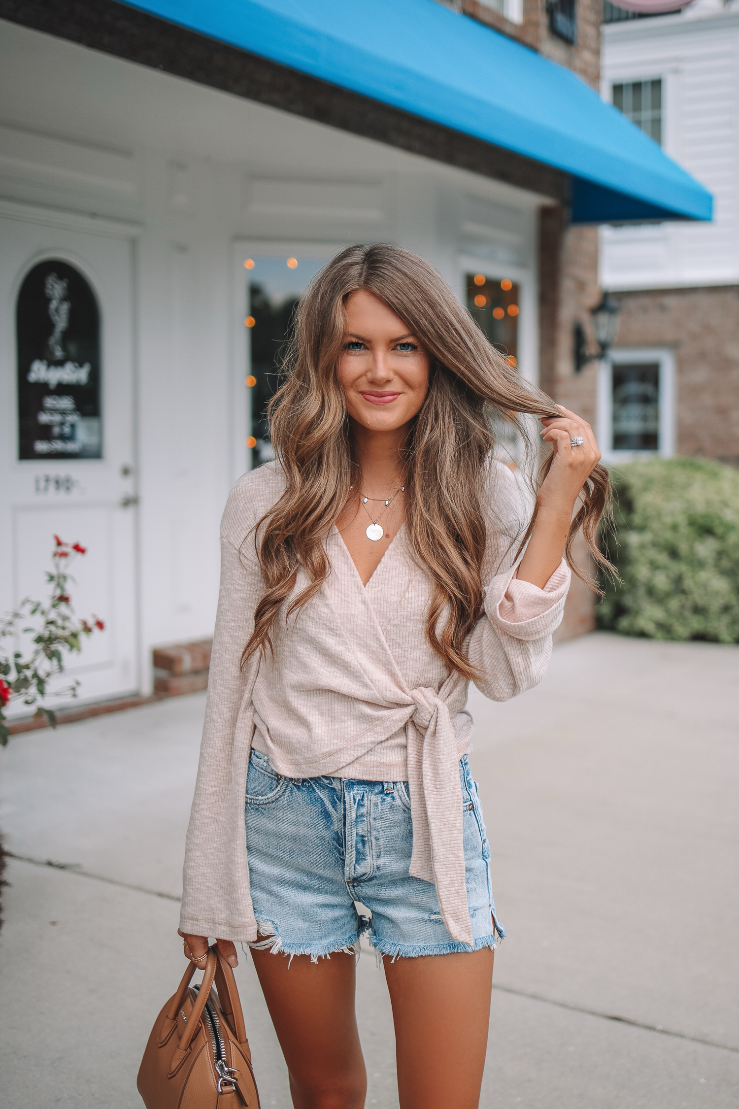 Perfect Transitional Outfit - Southern Curls & Pearls