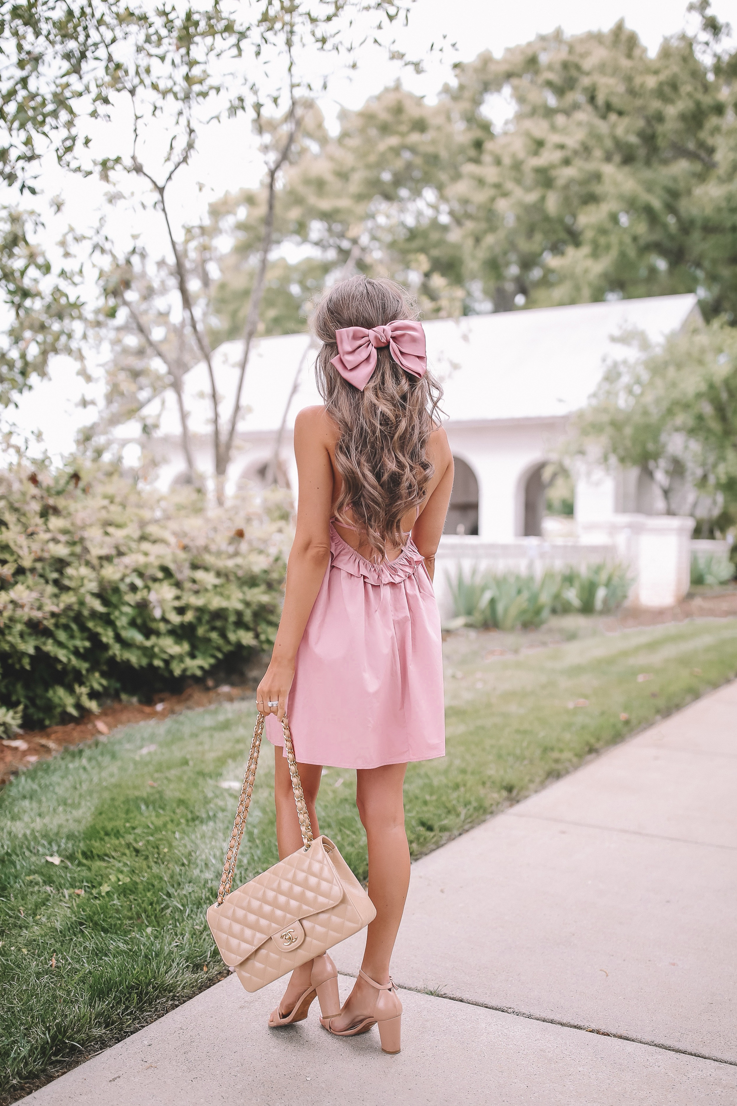 Everyday Spring Outfit with Chanel Medallion Bag - Lollipuff