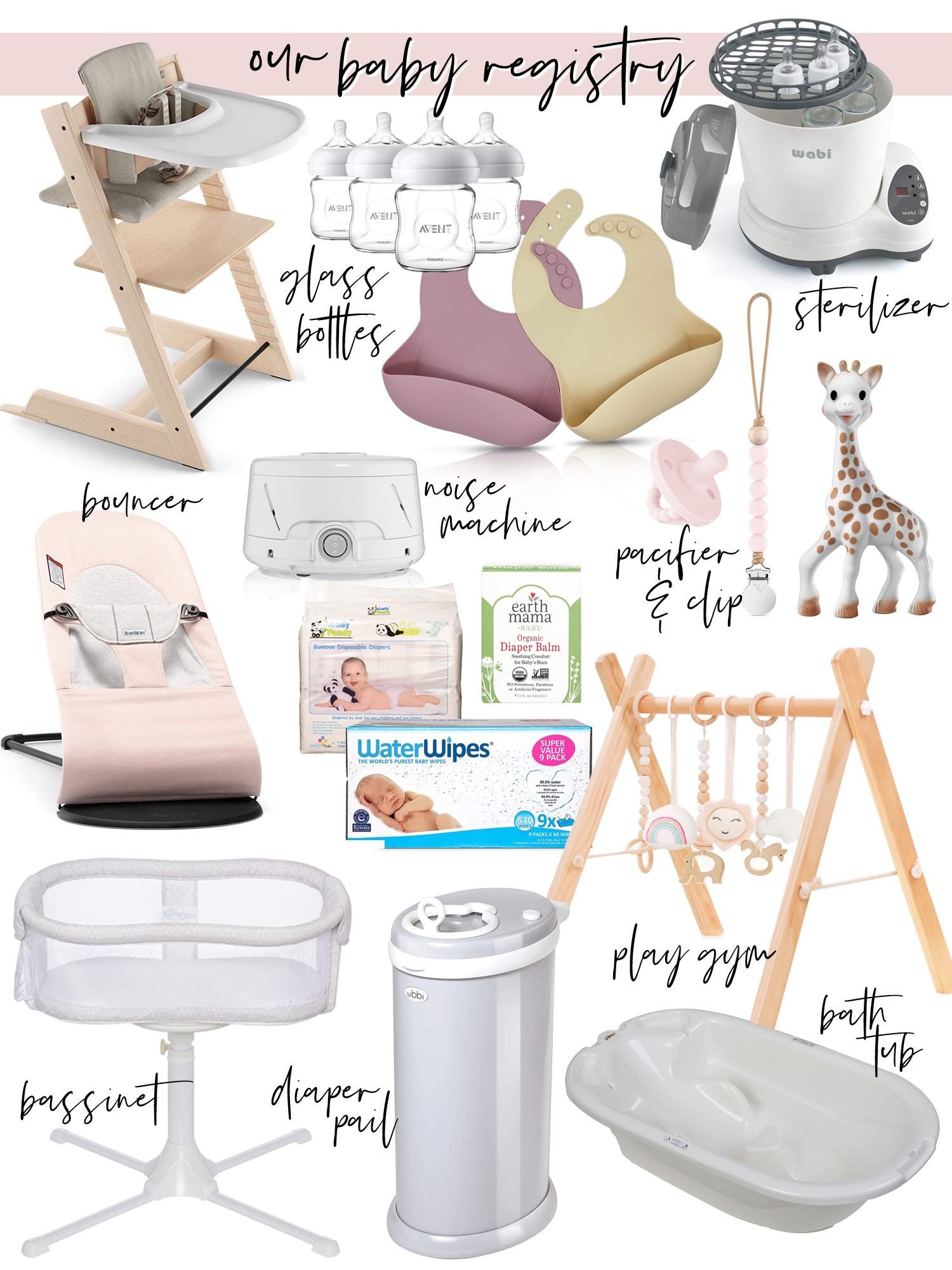 Must Have Baby Items For the First Year: What You Really Need on Your  Registry - Glitter, Inc.