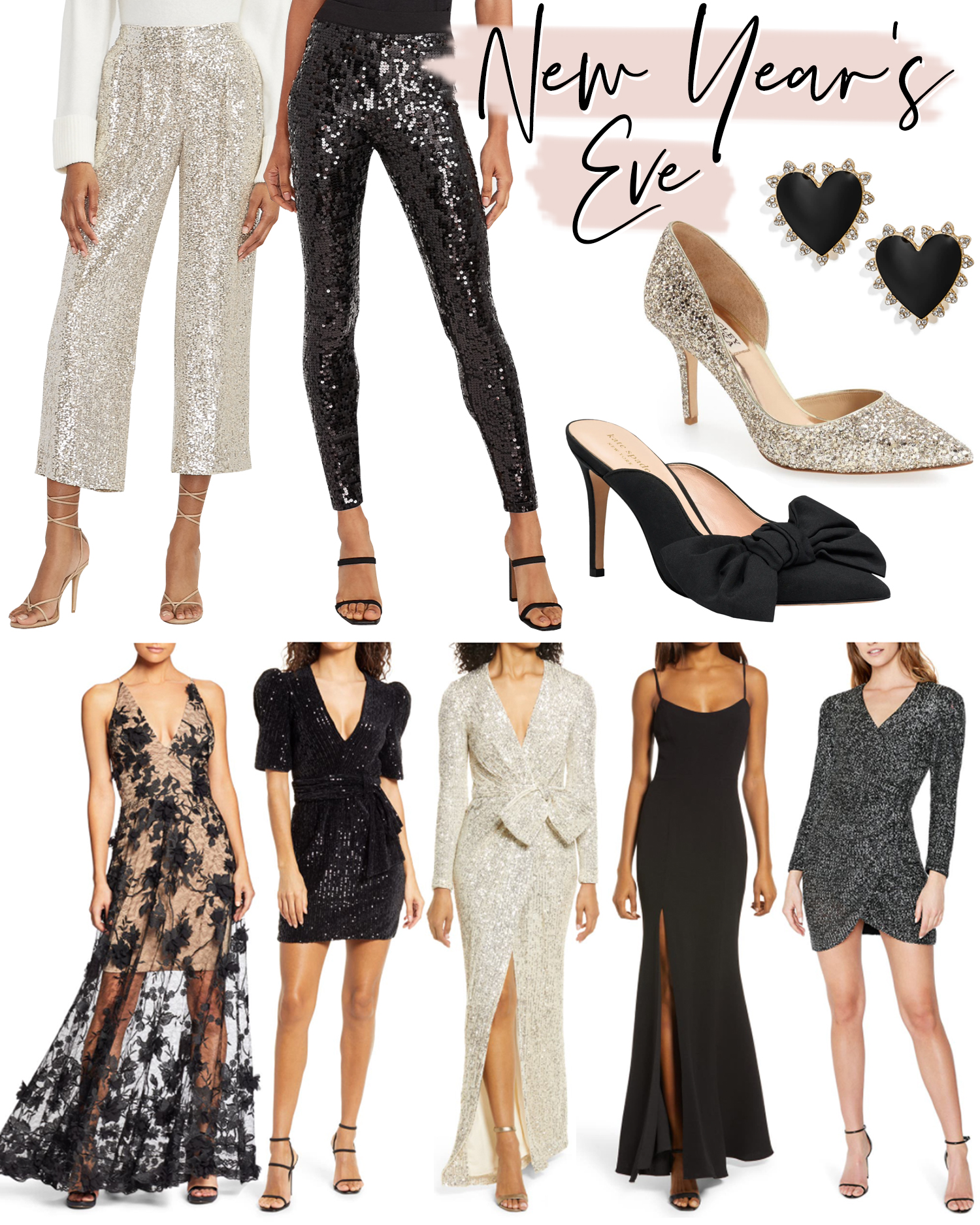 New Year's Eve Outfits - Southern Curls & Pearls