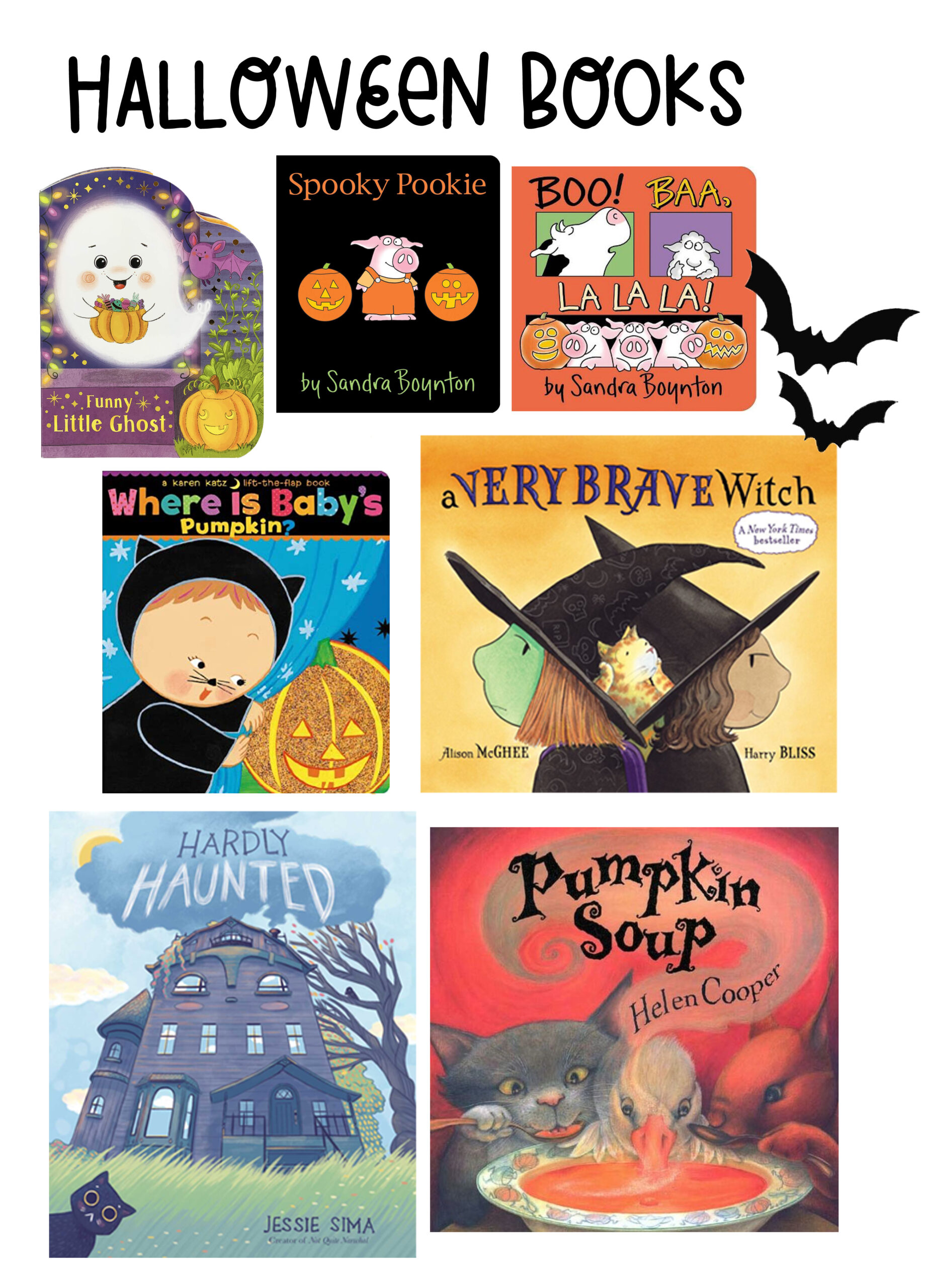 Halloween Books (for Babies) - Southern Curls & Pearls