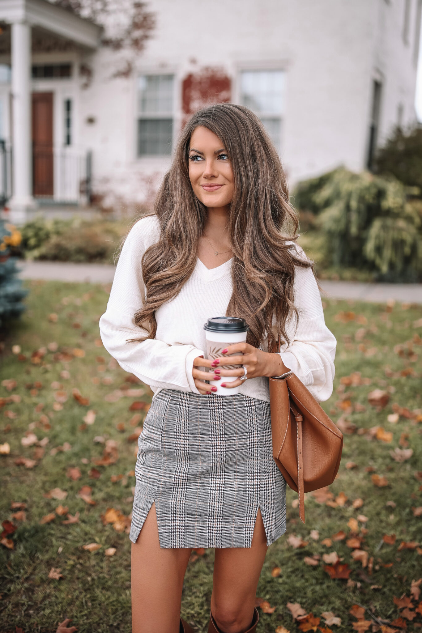 School Girl in Vermont - Southern Curls & Pearls