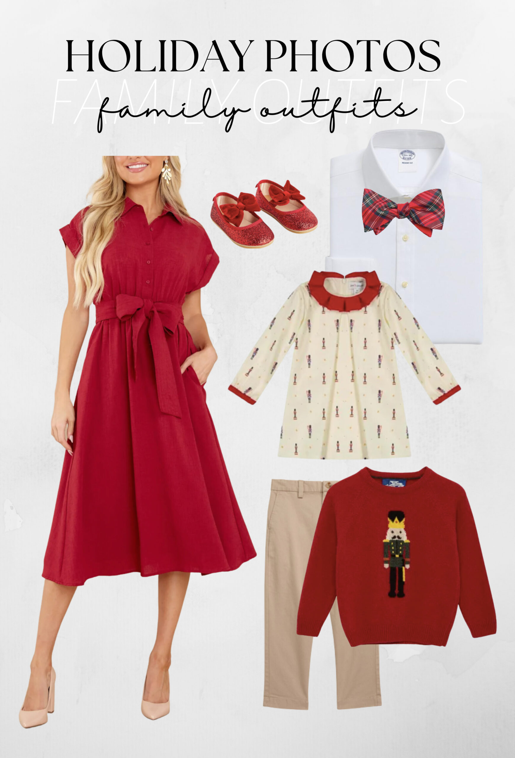 Family Outfit Ideas For Holiday Photos Southern Curls & Pearls