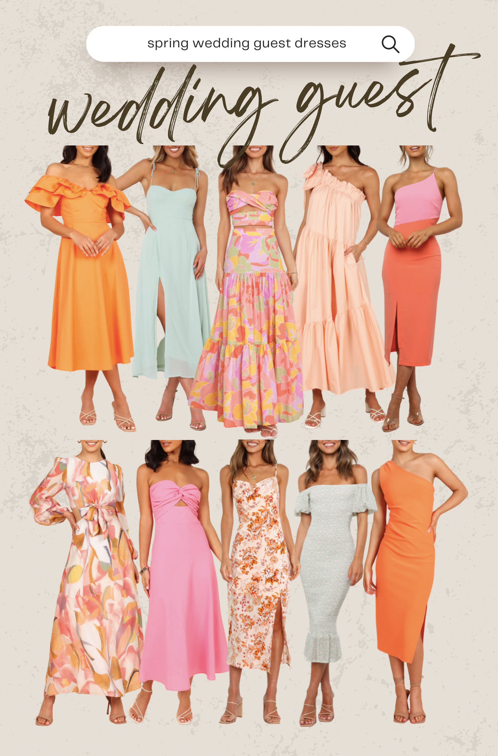 Spring Wedding Guest Dresses - Southern Curls & Pearls