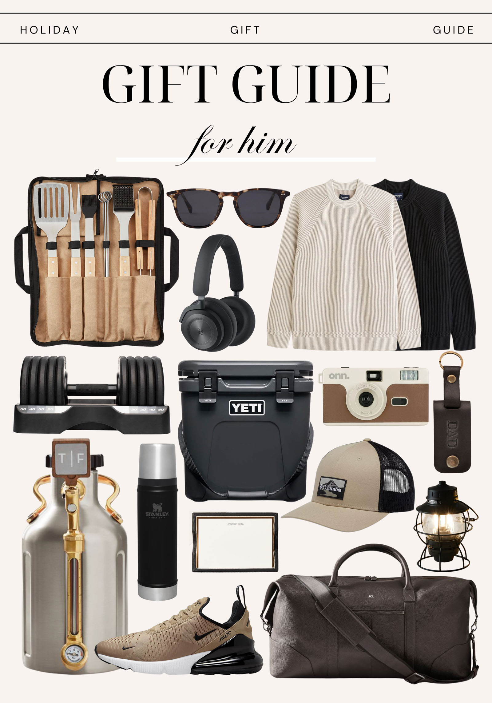 Holiday Gift Guide For Him
